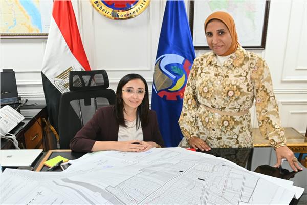 الدكتورة جاكلين عازر  محافظ البحيرة
