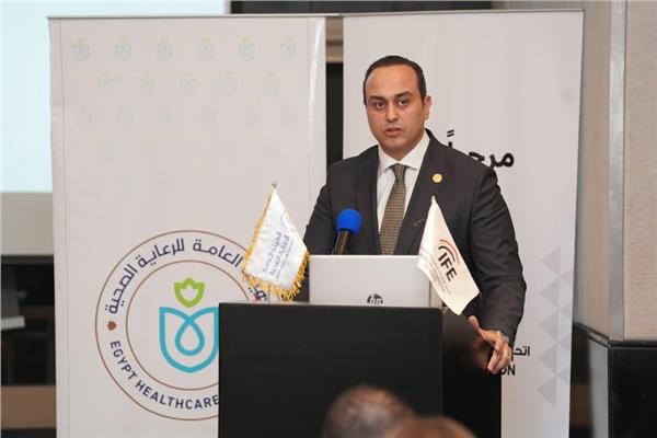 أحمد السبكي  رئيس الهيئة العامة للرعاية الصحية 