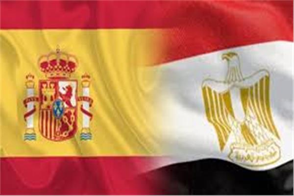علم مصر وإسبانيا