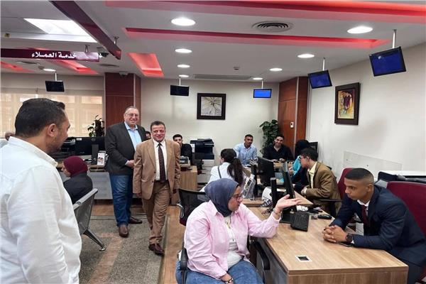 نموذج محاكاة النظام المصرفي بمقر بنك مصر