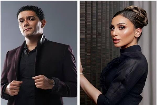 دينا الشربيني و آسر ياسين
