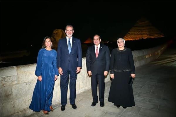 الزيارة التاريخية لملك وملكة إسبانيا إلى مصر 