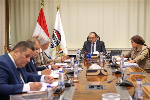 اجتماع وزير قطاع الأعمال العام