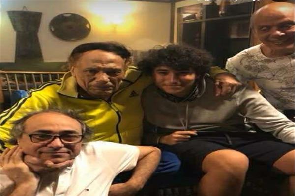 أحدث ظهور لـ عادل إمام برفقة شقيقه