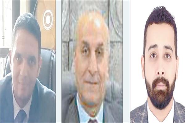 إيهاب الأطرش وطارق المهدى و محمد الدومى