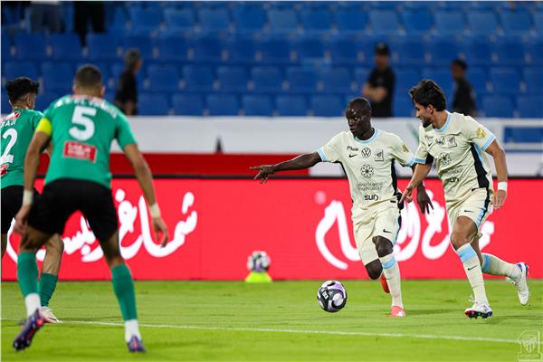 جانب من المباراة