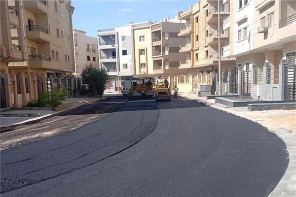 تطوير محور محمد بن زايد بمدينة القاهرة الجديدة