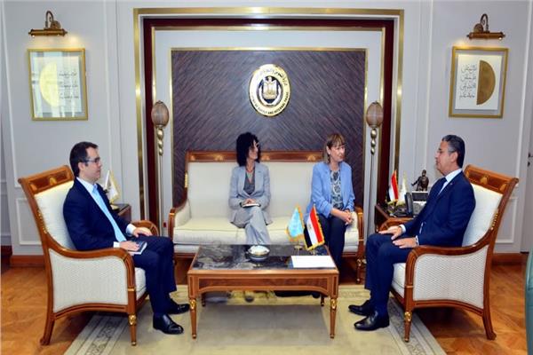  وزير التموين يلتقي المنسقة المقيمة للأمم المتحدة في مصر