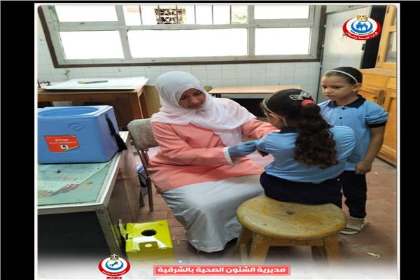 تطعيم. 522. ألف طالب بالشرقية