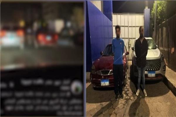 ضبط قائدي سيارتين عطلا الحركة المرورية خلال حفل زفاف بـ مدينة نصر