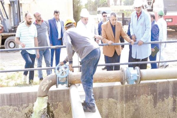جانب من الجولة التفقدية لوزير الإنتاج الحربى 