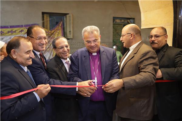  رئيس الطائفة الإنجيلية يشارك في افتتاح الكنيسة الإنجيلية بعزبة شاهين المنيا بعد تجديدها بالكامل  