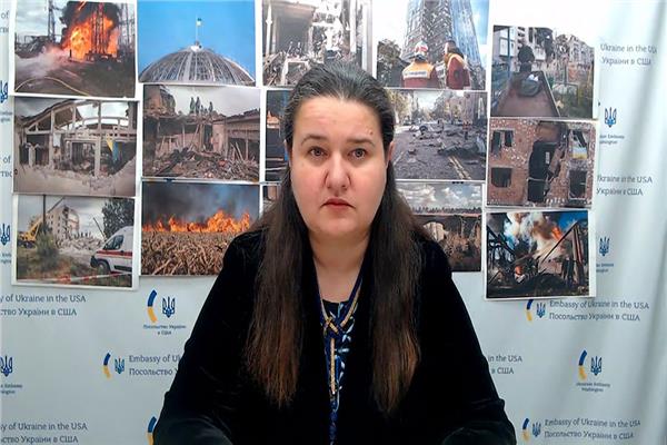 سفيرة أوكرانيا لدى الولايات المتحدة أولجا ستيفانيشينكا