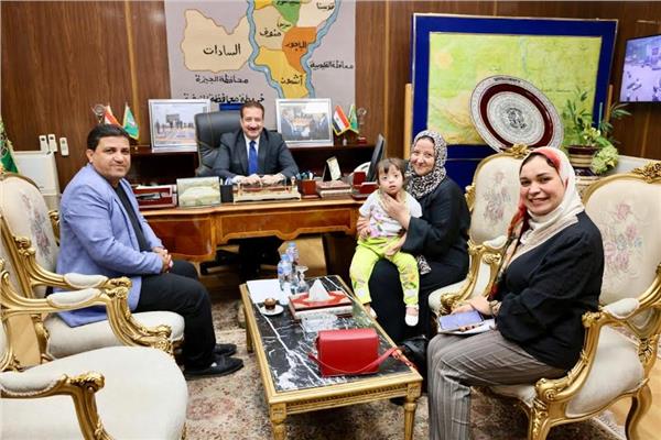  إبراهيم أبو ليمون محافظ المنوفية