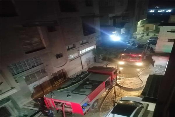 السيطرة على حريق مصبغة بمصنع ملابس بالمحلة الكبرى