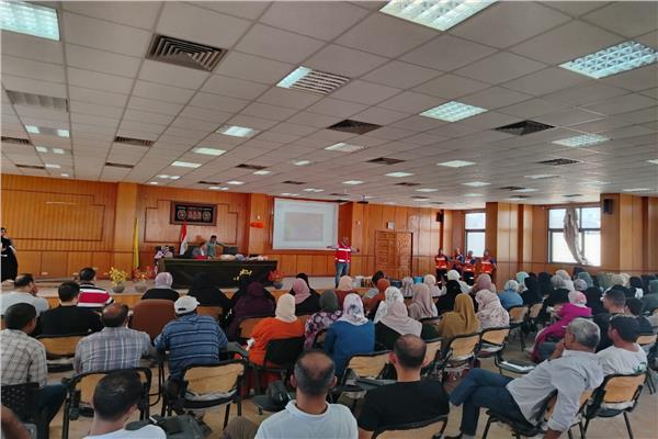 فاعليات الدورة المكثفة لـلإنعاش القلبي الرئوي الأساسي بسيناء