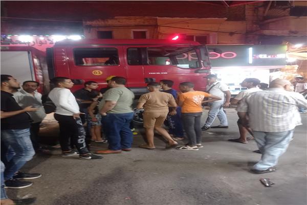 انهيار سقف عقار أثناء ترميمه غرب الإسكندرية