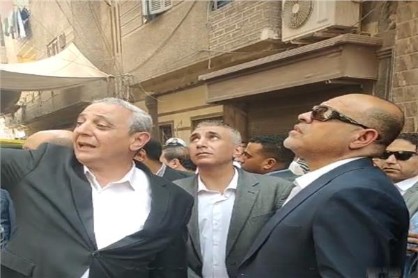 محمد جبران وزير العمل واللواء أشرف الجندي محافظ الغربية