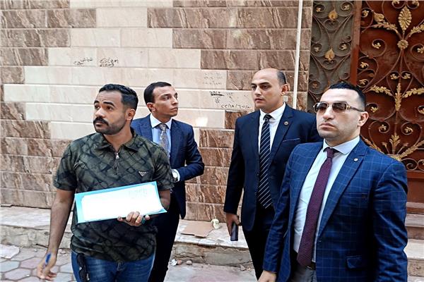 النيابة الإدارية أثناء المعاينة