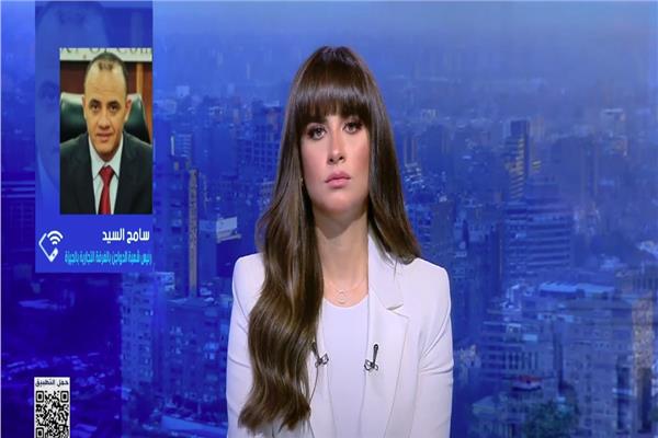 سامح السيد رئيس شعبة الدواجن خلال مداخلة ببرنامج ستوديو إكسترا