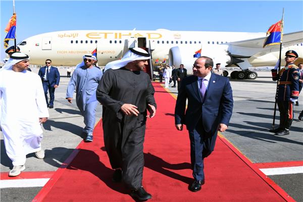 الرئيس السيسي والشيخ محمد بن زايد