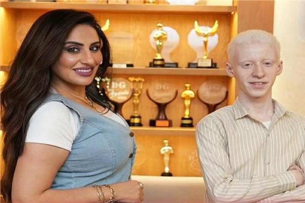 الفنان بدر محمد والإعلامية داليا الخطيب