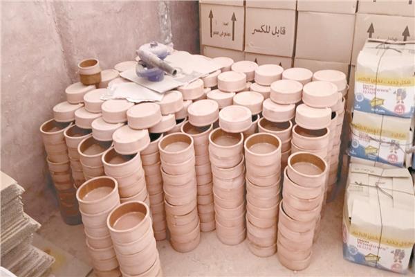 ورش تصنيع الفخار