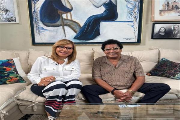  المطرب محمد منير و الإعلامية لميس الحديدي