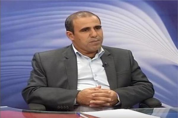 عضو المجلس الوطني الفلسطيني ونائب نقيب الصحفيين الفلسطينيين تحسين الأسطل
