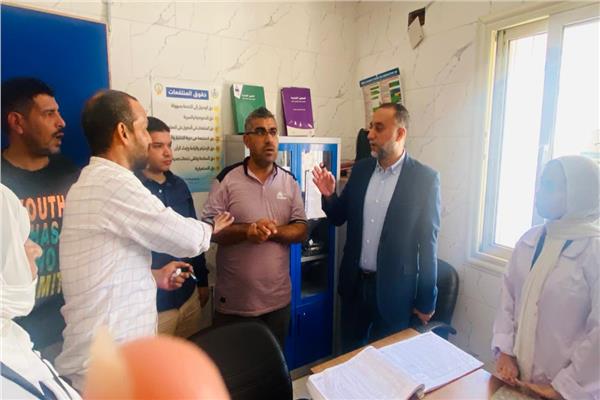 وكيل صحة سيناء يتفقد وحدات الرعاية في التلول و30 يونيه