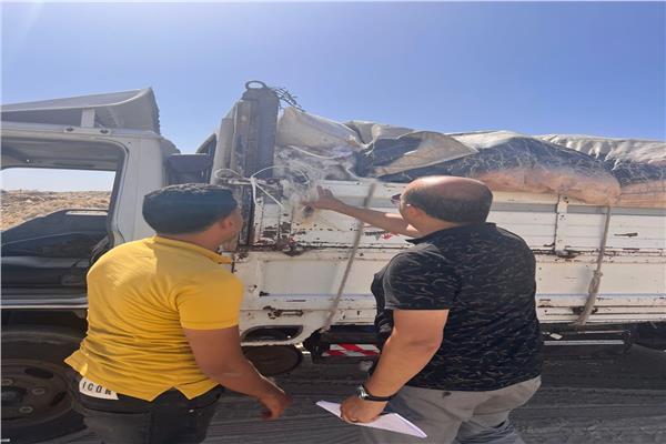 رئيس جهاز المخلفات يتابع سير العمل بالمدفن الصحي بمدينة العبور 