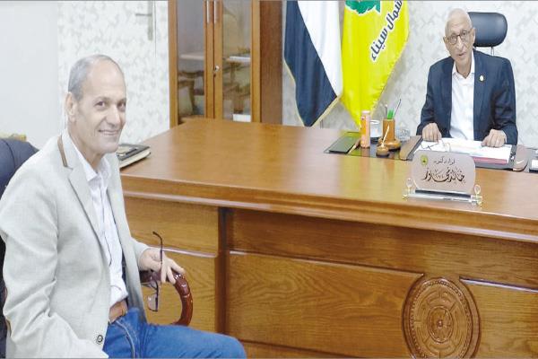 اللواء خالد مجاور خلال حواره لـ«الأخبار»