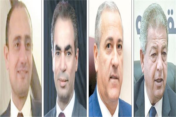 المهندس خالد عبد العزيز و المهندس عبد الصادق الشوربجى و أحمد المسلمانى و مصطفى عبده