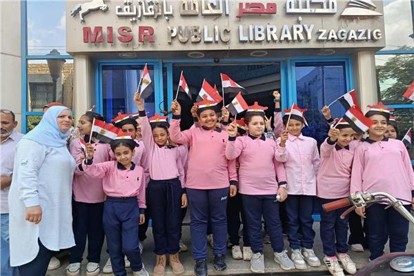 فعالية ثقافية للاحتفال بنصر أكتوبر للأطفال والشباب بالشرقية 