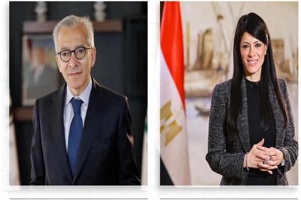 د رانيا المشاط والدكتور عامر البساط