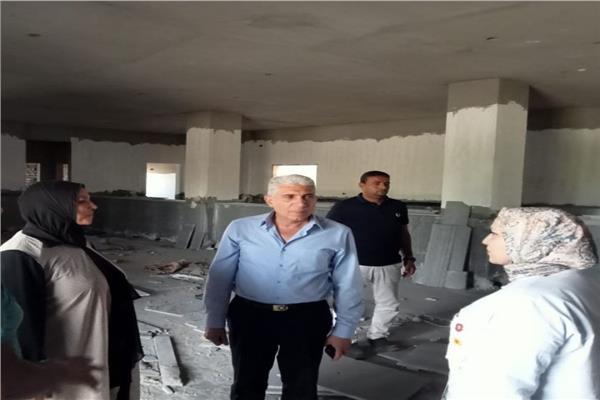 سكرتير عام محافظ المنيا يتابع معدلات تنفيذ المشروعات التنموية
