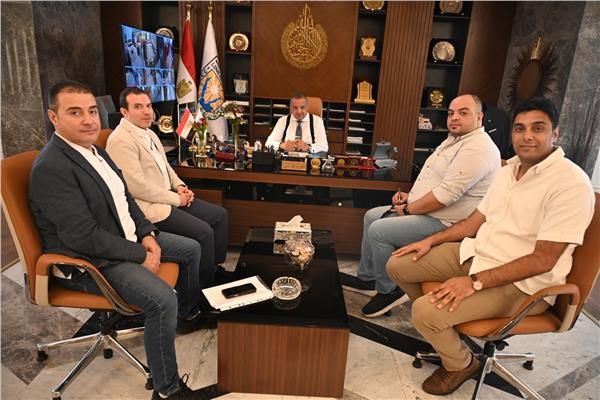  اللواء الدكتور خالد مبارك و الدكتور عمرو رشيد