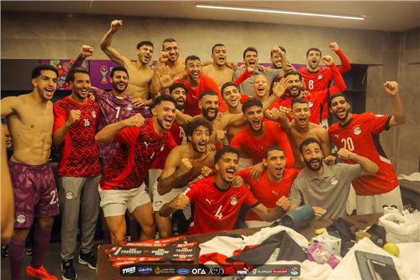 لاعبو منتخب مصر