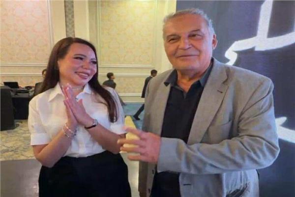 محسن جابر وأسما إبراهيم