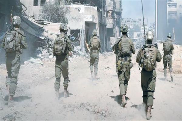 جنود إسرائيليون أثناء إحدى العمليات فى غزة