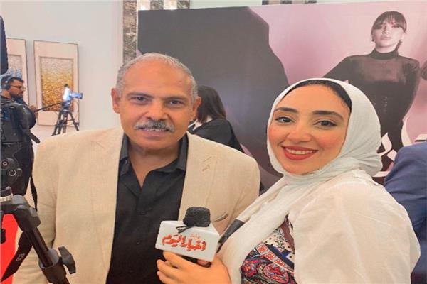 الفنان محمد رضوان مراسلة بوابه أخبار اليوم