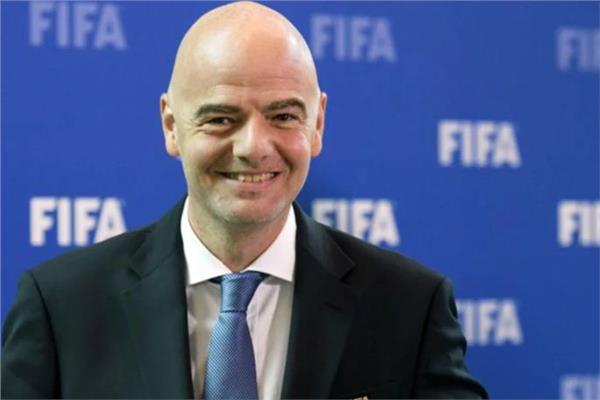 رئيس الاتحاد الدولي لكرة القدم جياني إنفانتينو