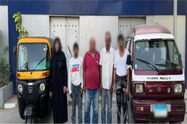 المتهمون والمضبوطات