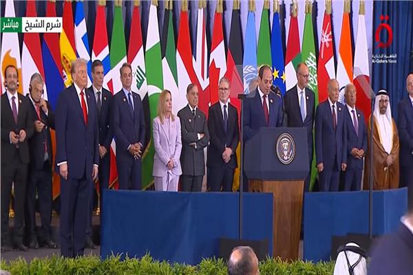 الرئيس السيسي خلال كلمته