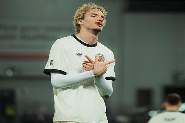 صورة من مباراة ألمانيا أيرلندا