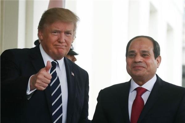 الرئيس السيسي وترامب