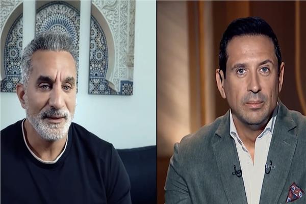 باسم يوسف والإعلامي أحمد سالم