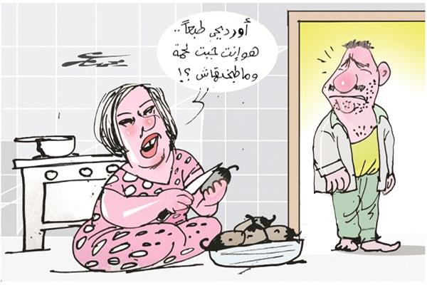 كاريكاتير محمد عمر