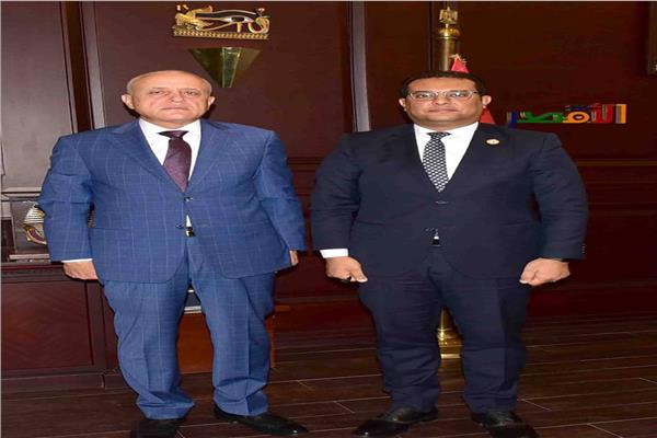 محافظ الأقصر يستقبل المستشار عبد الكريم الديب