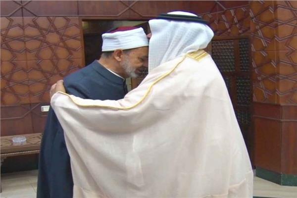  د. أحمد الطيب، شيخ الأزهر برفقة سفير الإمارات